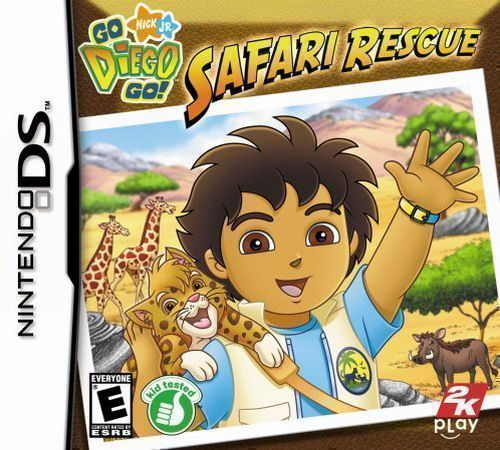 Rom juego Go, Diego, Go! - Safari Rescue